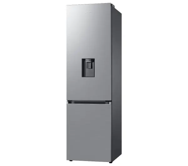 Samsung RB38C635ES9 Funkcje AI Pełny No Frost 203cm Dystrybutor wody Zdalne sterowanie Stal Szczotkowana - TRZECI -55%, ALBO 5-TY ZA 1ZŁ - Kup na Raty - RRSO 0%