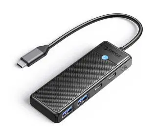 Orico PAPW2AC-C3-015-BK-EP USB-C 2x USB-A, 2x port USB-C 100W Czarny
