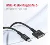 Kabel zasilający Unitek C14121BK-3M USB-C - MagSafe 3 140W 3m Czarny