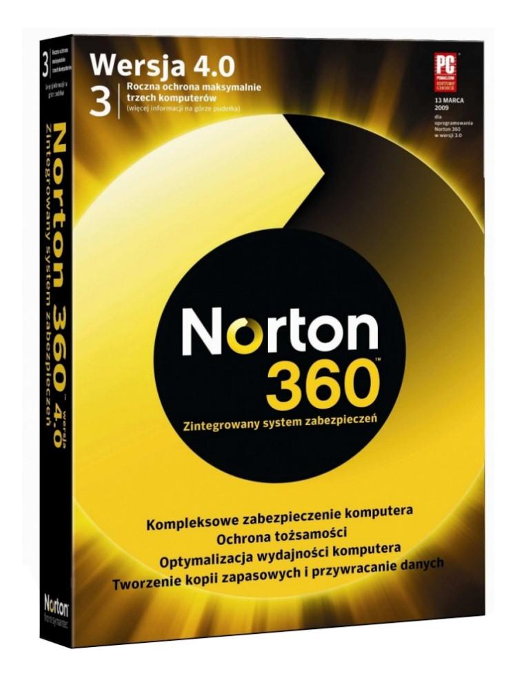 Symantec Norton 360 4.0 PL 3stan/12m-c
