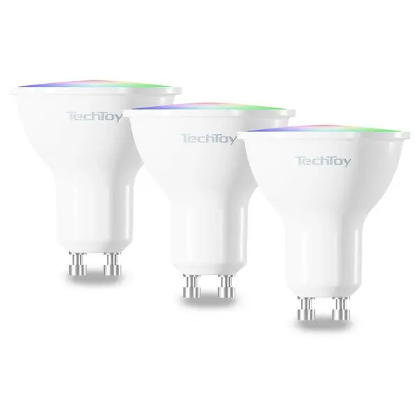 Żarówka LED Tesla TSL-LIG-GU10-3PC GU10 RGB 3 szt.