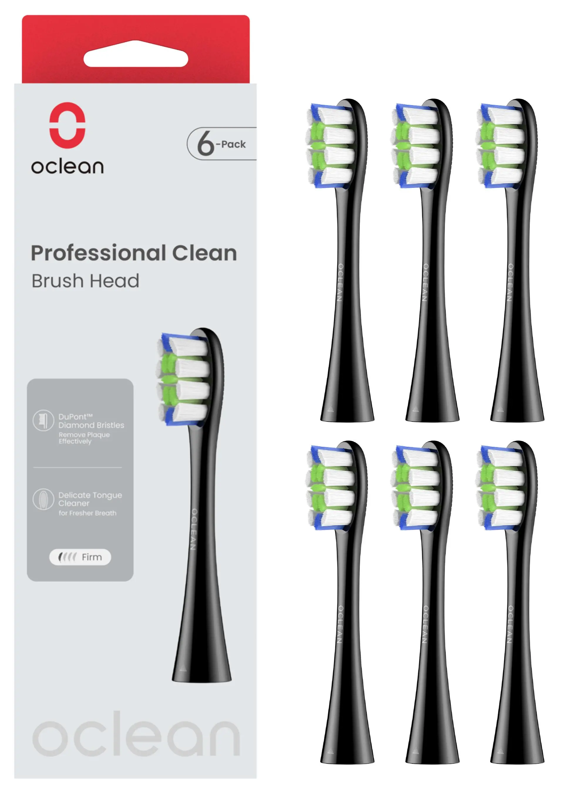 Końcówka do szczoteczki Oclean Professional Clean P1C5 B06 6szt.