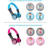 Słuchawki przewodowe JLab Jbuddies Folding Dla dzieci Nauszne Różowo-czarny
