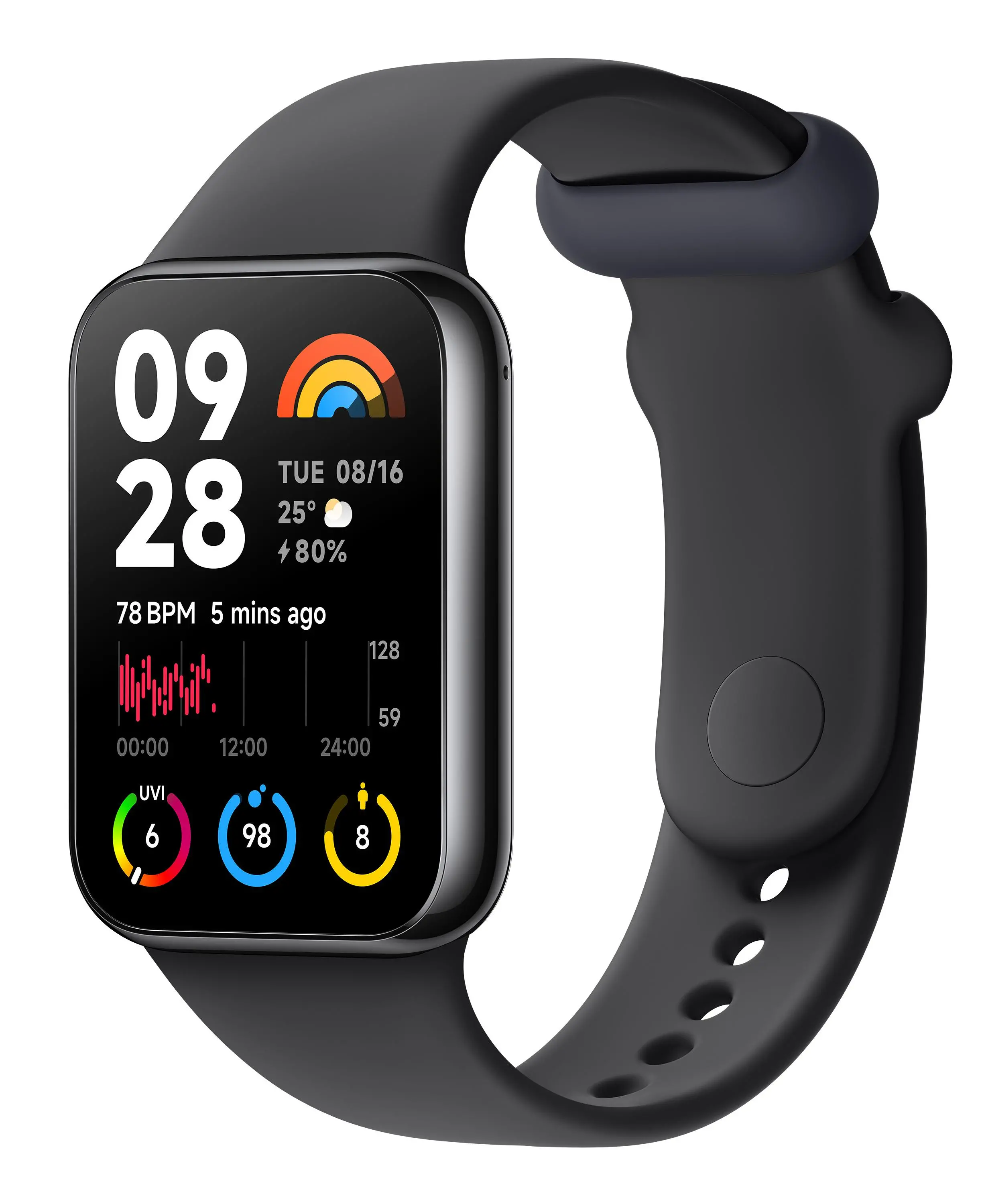 Smartband Xiaomi Smart Mi Band 8 Pro Czarny