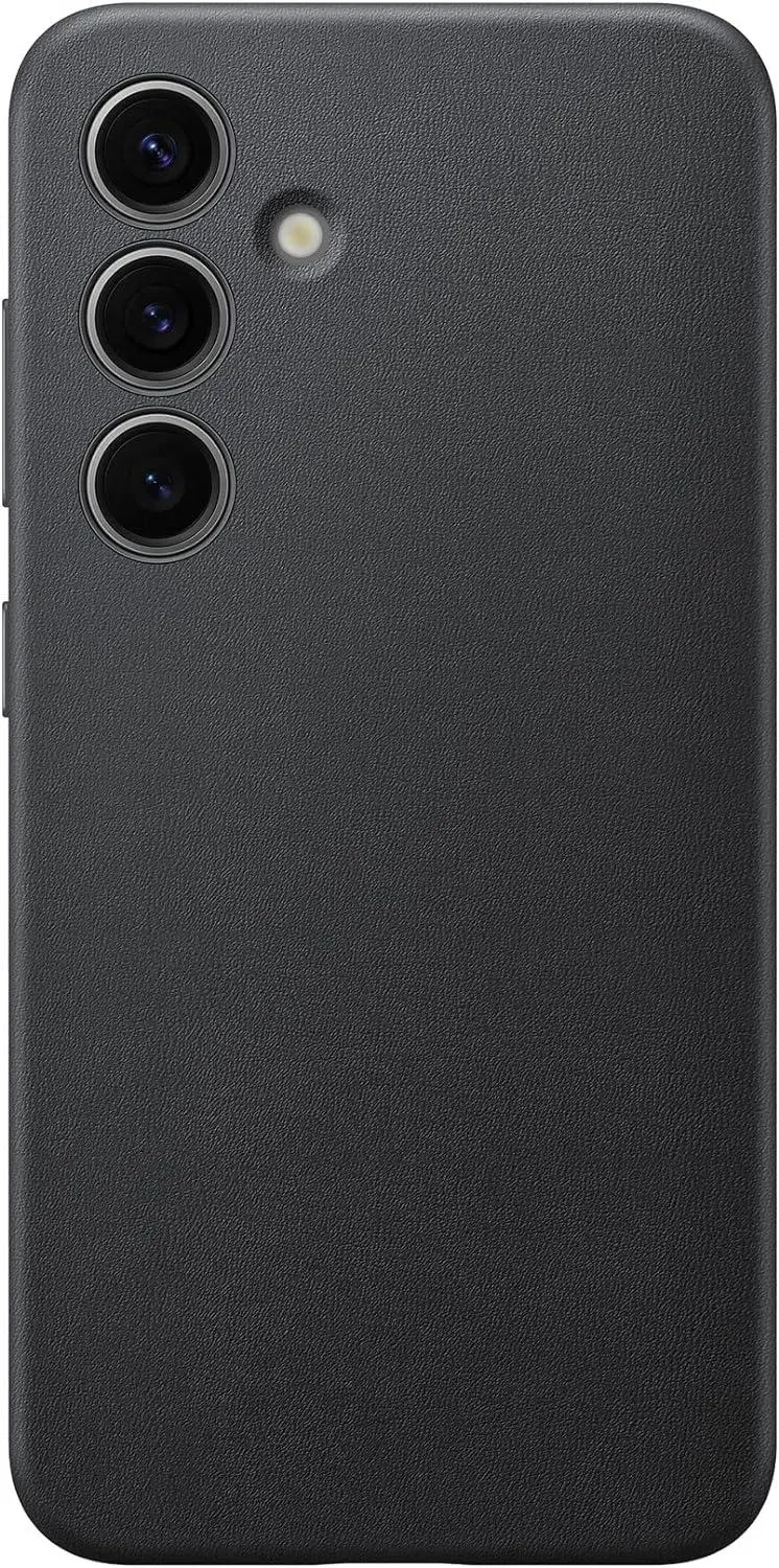 Etui Samsung Vegan Leather Case do Galaxy S24 Czarny