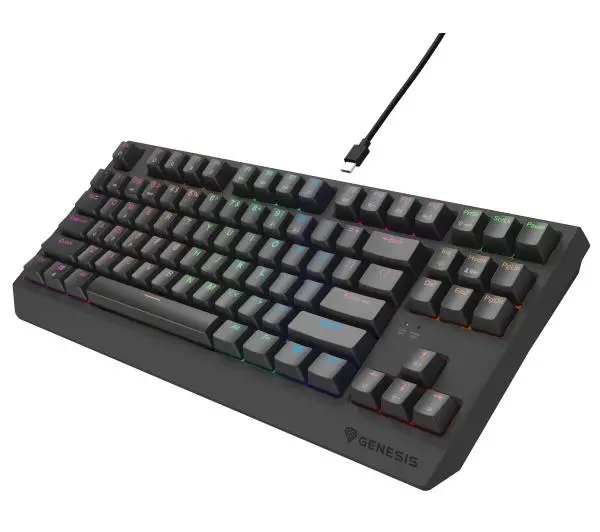 Genesis Thor 230 TKL Lite Outemu Red Czarny