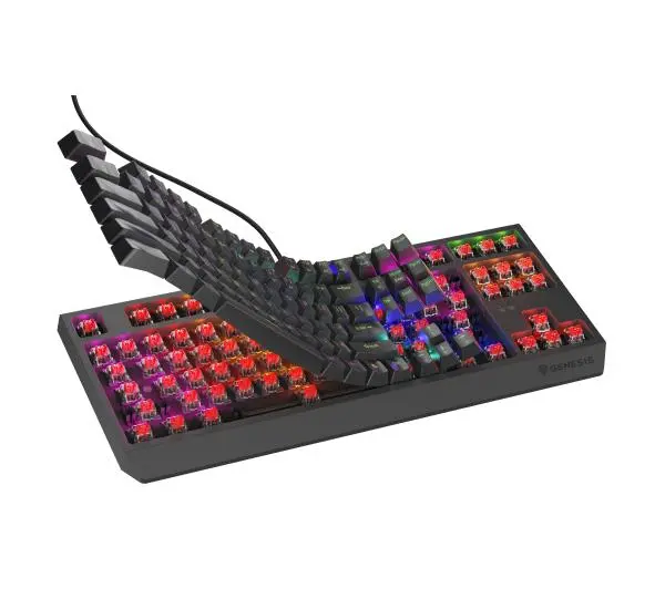 Genesis Thor 230 TKL Lite Outemu Red Czarny