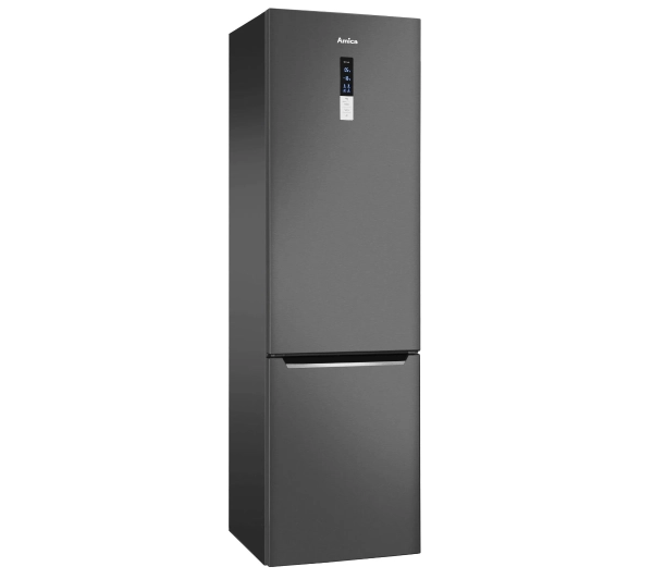 Amica FK3776.2DFZHC Pełny No Frost 200cm Czarny Inox - TRZECI -55%, ALBO 5-TY ZA 1ZŁ - Kup na Raty - RRSO 0%