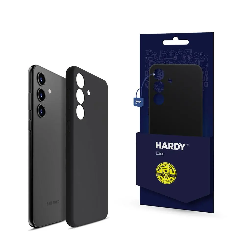 Etui 3mk Hardy Android Silicone MagCase do Samsung Galaxy S24+ Czarny