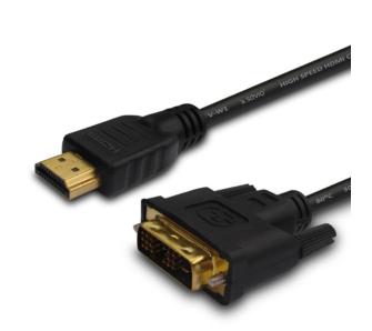 Kabel HDMI Savio CL-139, HDMI – DVI, 1,8 m