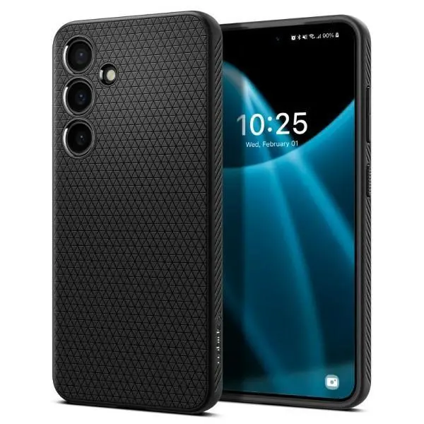 Etui Spigen Liquid Air ACS07327 do Galaxy S24+ Czarny