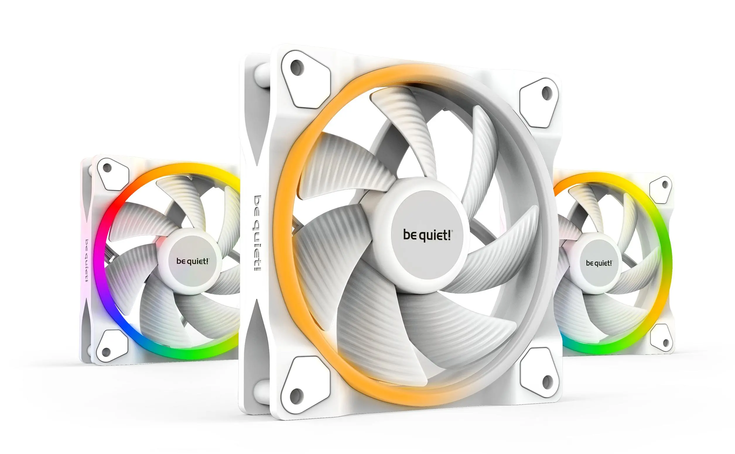 Wentylator be quiet! Light Wings PWM 120mm 3szt. Biały