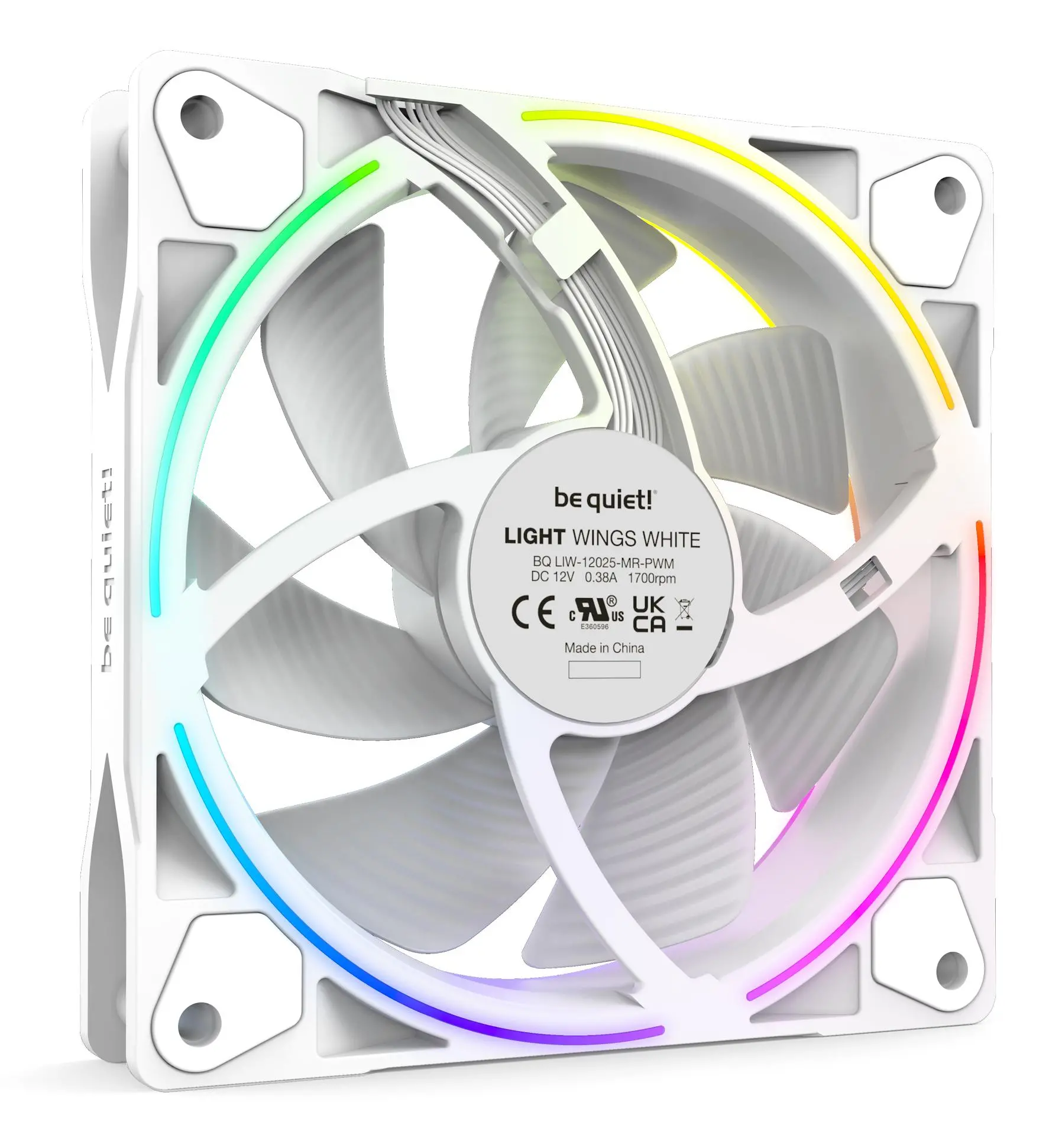 фото Вентилятор be quiet! Light Wings White Triple Pack (BL100) 1
