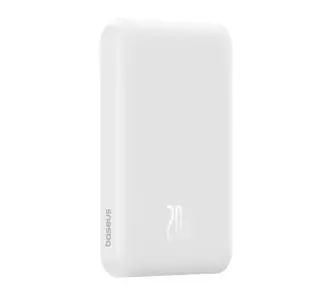 Powerbank Baseus P10022107223-00 Magnetic Mini 5000mAh 20W Biały