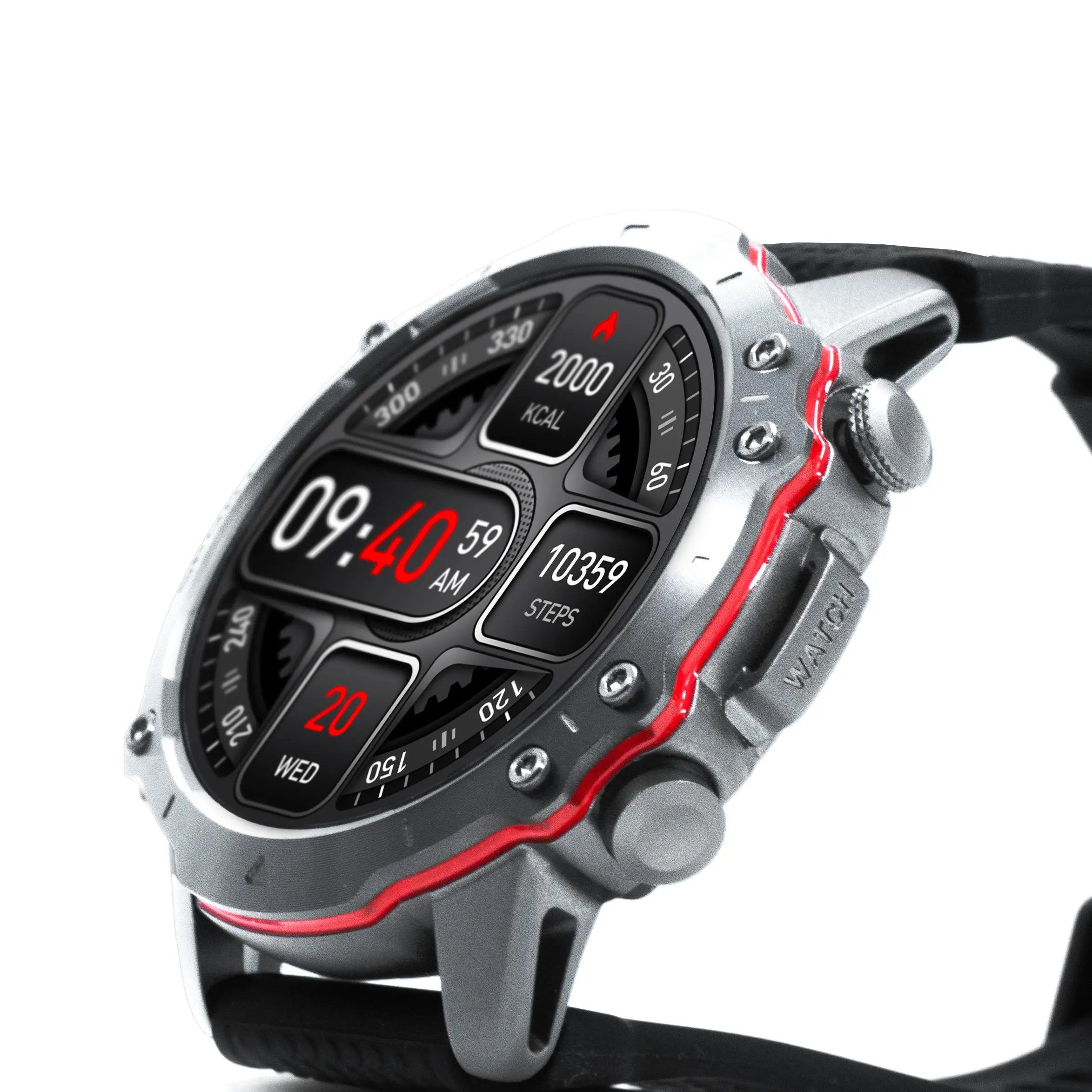 фото Смарт-годинник Kiano Watch Sport Silver