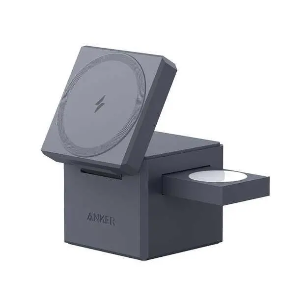 Ładowarka MagSafe, Anker 3 w 1 Cube z MagSafe, składana
