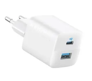 Anker 323 Dual Port 33W 1xUSB-A 1xUSB-C Biały