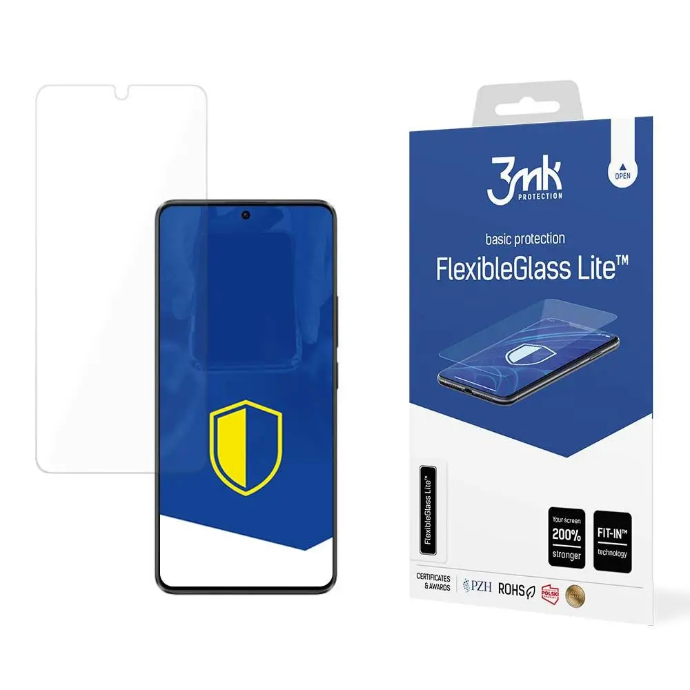 Szkło hybrydowe 3mk FlexibleGlass Lite do POCO M6 Pro 5G