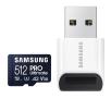 Karta pamięci Samsung PRO Ultimate 2023 microSD 512GB 200/130MB/s + czytnik
