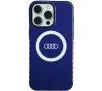 Etui AUDI IML Big Logo MagSafe Case AU-IMLMIP15PM-Q5/D2-BE do iPhone 15 Pro Max Niebieski