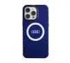 Etui AUDI IML Big Logo MagSafe Case AU-IMLMIP14PM-Q5/D2-BE do iPhone 14 Pro Max Niebieski