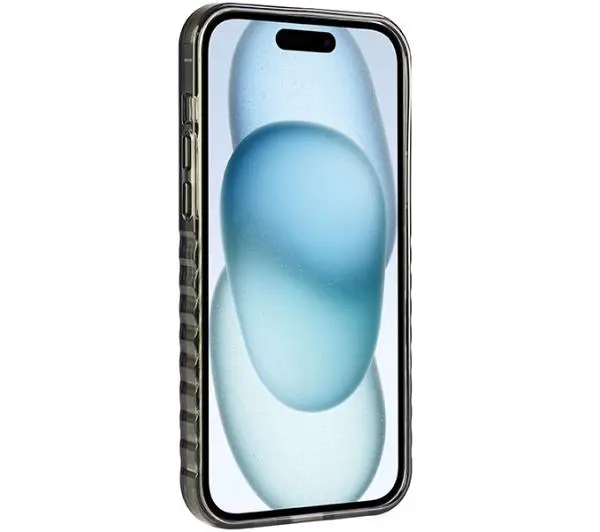 AUDI IML Big Logo MagSafe Case AU-IMLMIP15-Q5/D2-BK do iPhone 15 Czarny