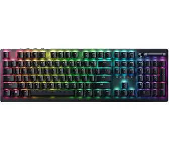 Klawiatura mechaniczna Razer DeathStalker V2 Pro Clicky Optical Switch Purple Czarny