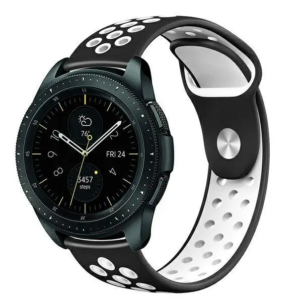 Pasek Beline do Watch 22mm Sport Silicone uniwersalny Czarno-biały