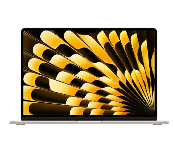 Laptop Apple MacBook Air 2024 15,3" M3 8GB RAM 256GB Dysk macOS Księżycowa Poświata