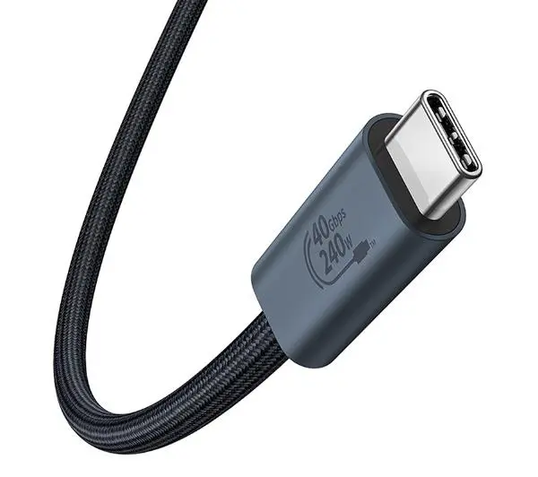 Baseus USB-C do USB-C Flash 2 240W 1m Czarny
