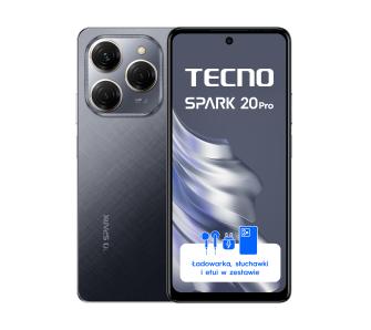 Smartfon Tecno SPARK 20 Pro 8/256GB 6,78" 120Hz 108Mpix Czarny