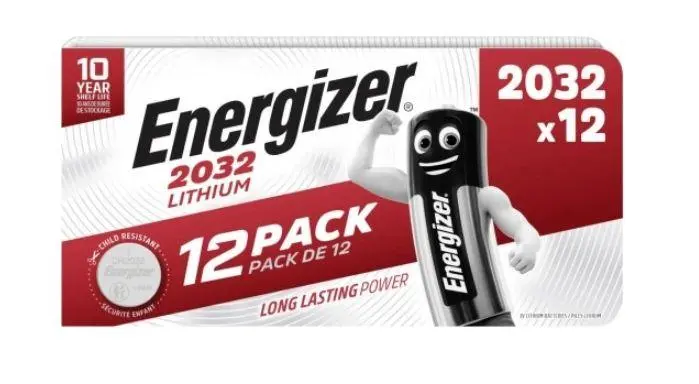 Baterie Energizer CR2032 12szt.