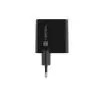 Ładowarka sieciowa Natec Ribera GaN 1xUSB-A+1xUSB-C 65W Czarny