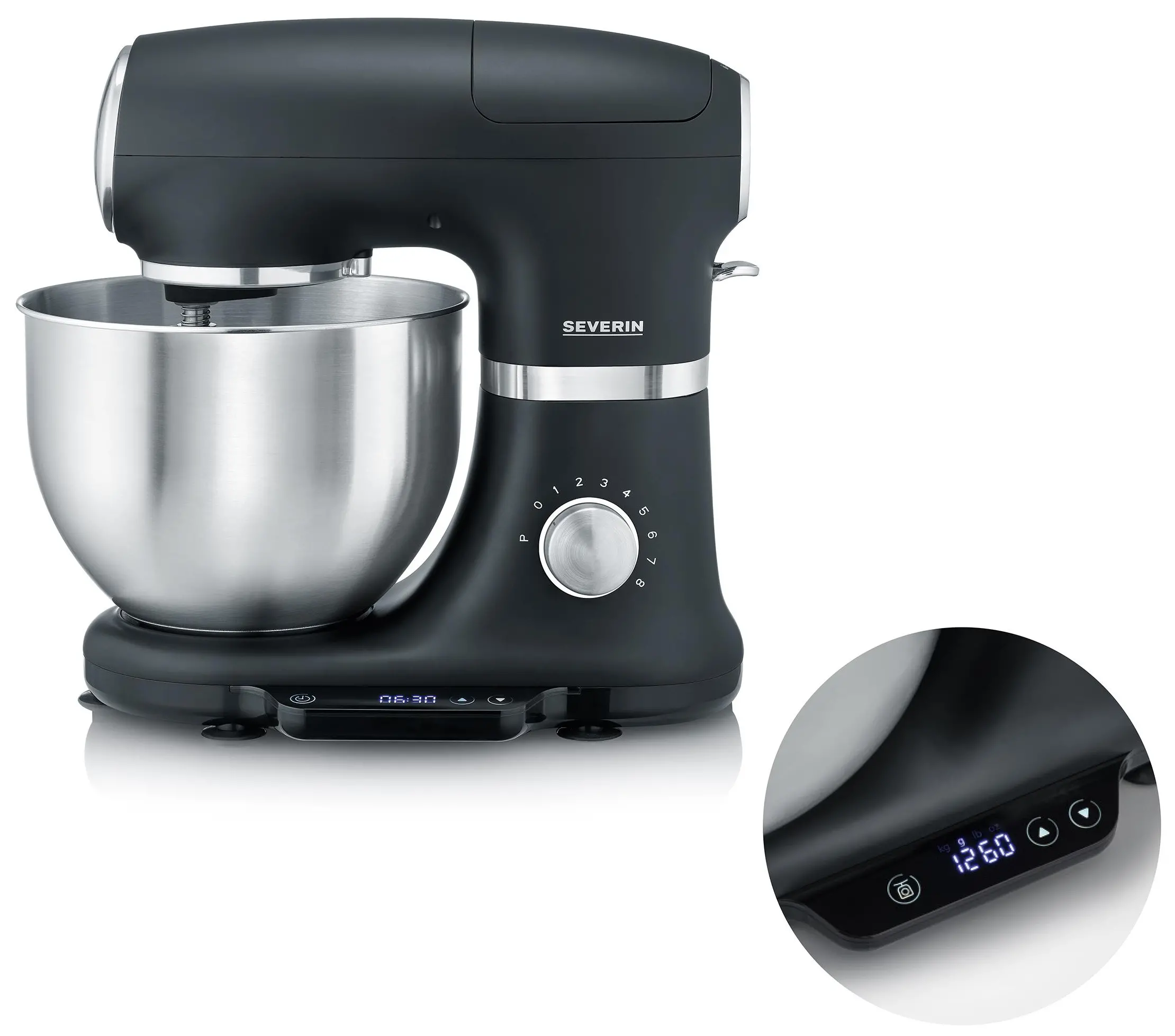 фото Кухонна машина Severin KM 3898 Black 1