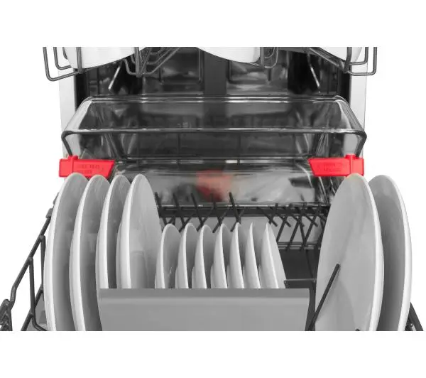 Amica DIM46B6ELOiD 44,8cm Automatyczne otwieranie drzwi Szuflada na sztućce - Kup na Raty - RRSO 0%