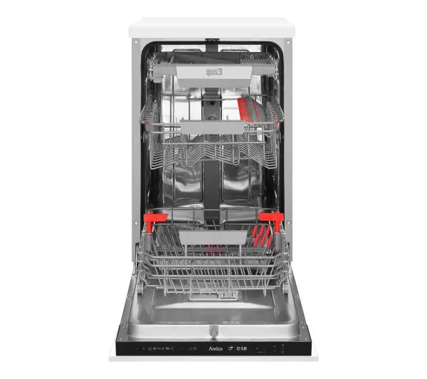 Amica DIM46B6ELOiD 44,8cm Automatyczne otwieranie drzwi Szuflada na sztućce - Kup na Raty - RRSO 0%