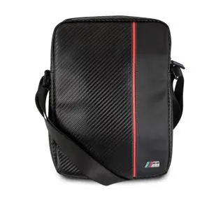 BMW Carbon Red Stripe BMTB8CAPRBK 8" Czarny