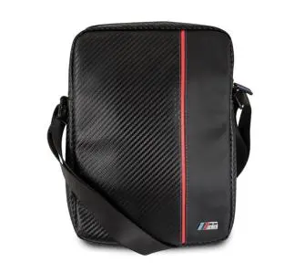 BMW Carbon Red Stripe BMTB8CAPRBK 8" Czarny