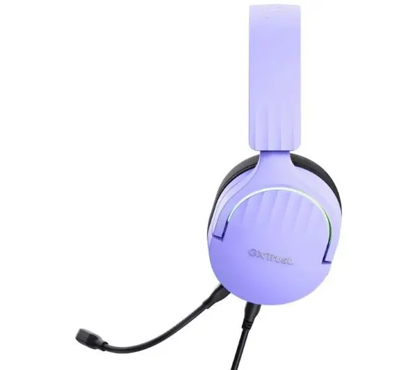 Trust GXT 490P Fayzo Nauszne Purpurowy