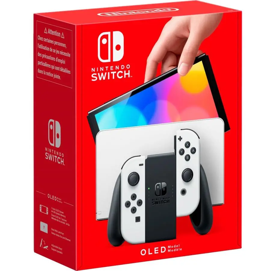 Nintendo Switch OLED Biały + Mario Kart 8 Deluxe - Dobra