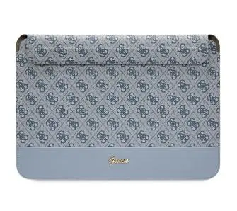 Etui na laptop Guess 4G Stripe Metal Logo GUCS14PS4SGB 14" Niebieski