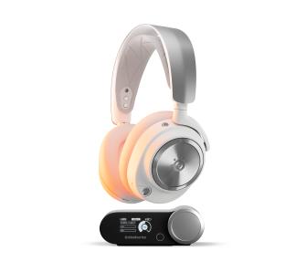 Słuchawki bezprzewodowe z mikrofonem SteelSeries Arctis Nova Pro Wireless Nauszne Biały
