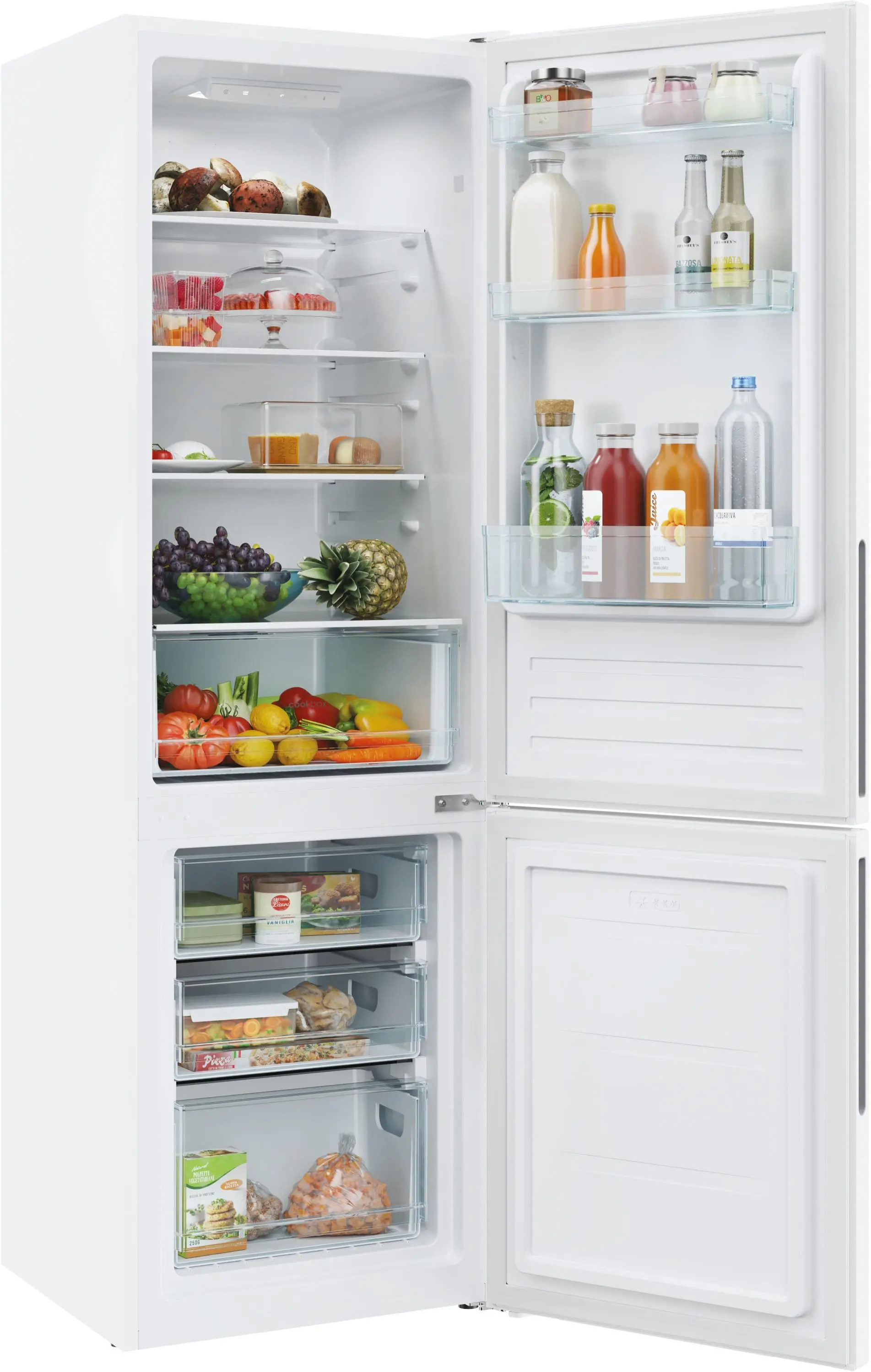 Funkcjonalne wnętrze lodówki