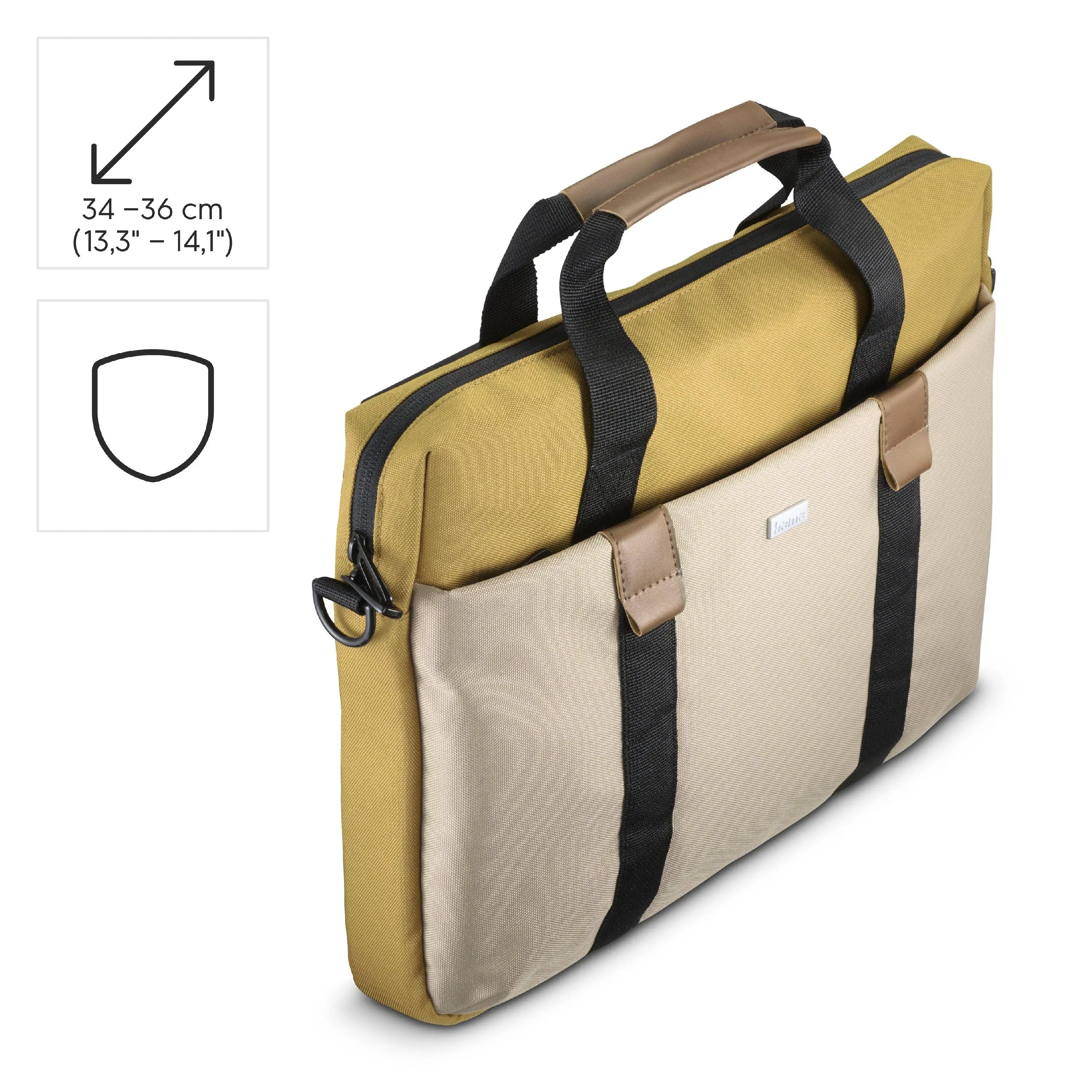 Torba na laptopa Hama Silvan 13,3-14,1'' Curry