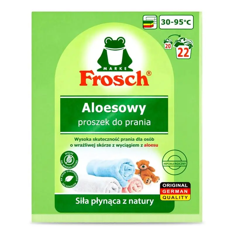 Proszek do prania Frosch Aloesowy 1,45kg