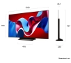 Telewizor LG OLED55C45LA 55" OLED evo 4K 144Hz webOS Dolby Vision Dolby Atmos HDMI 2.1 DVB-T2