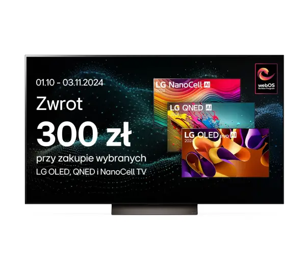 Telewizor LG OLED55C45LA 55" OLED evo 4K 120Hz webOS Dolby Vision Dolby Atmos HDMI 2.1 DVB-T2