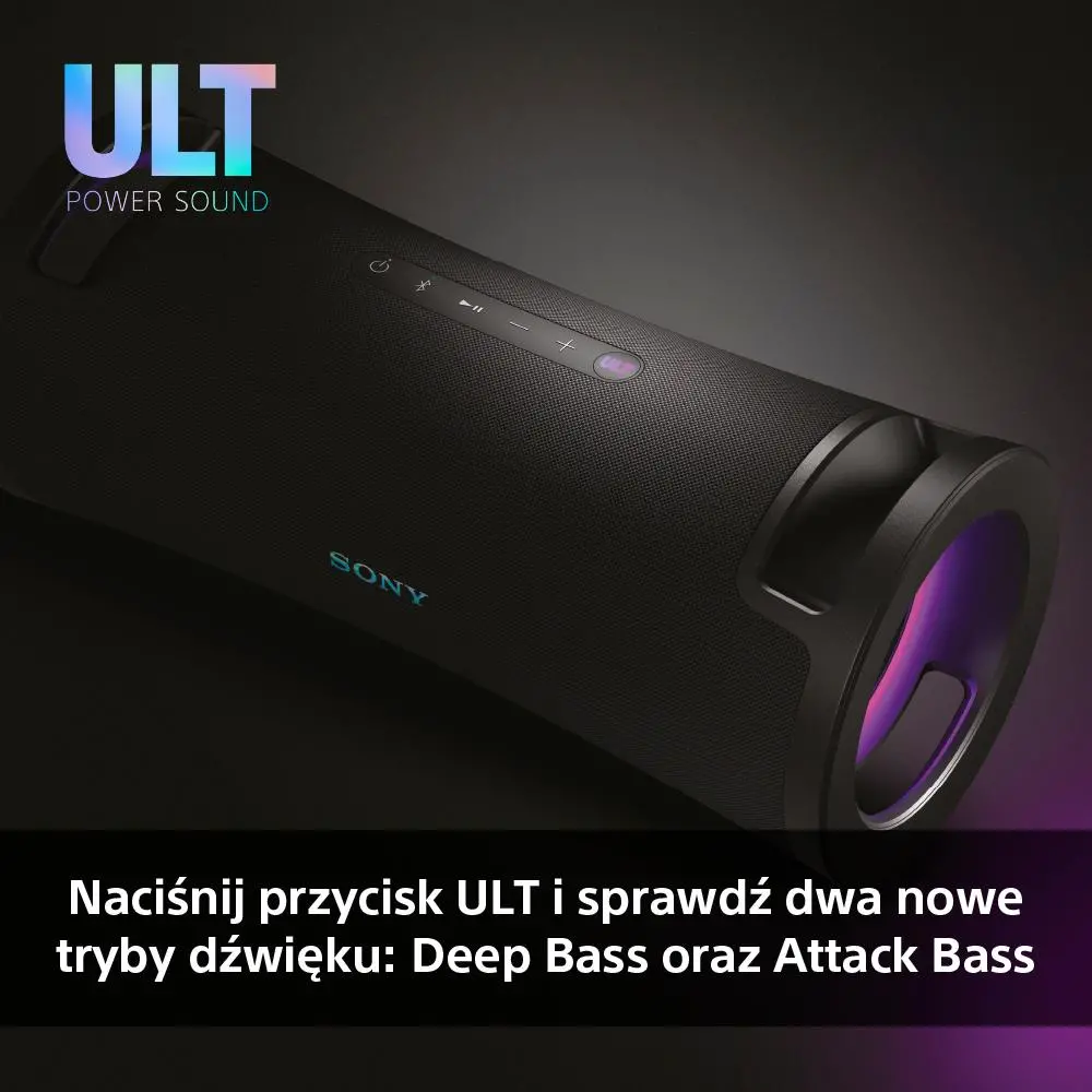 Głośnik Bluetooth Sony ULT Field 7 SRS-ULT70B Czarny