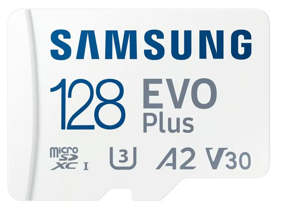 Karta pamięci Samsung Evo Plus microSDXC 128GB 160/60 A2 V30