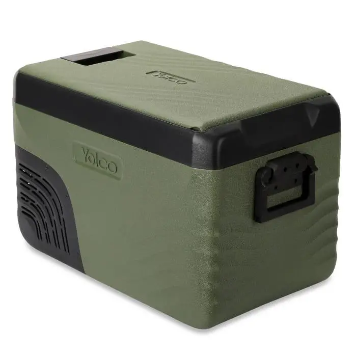 Lodówka Yolco KX30 25l Dwie komory chłodzenia Aplikacja Bluetooth Zielony